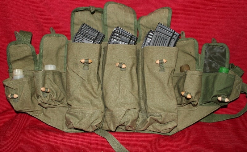 Finding Chinese 3-pocket, SIX-MAGAZINE chest pouch | Page 2 | AK Rifles